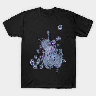 Fractal bubbles explosion T-Shirt